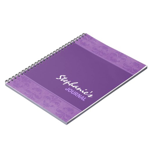 薄紫 ノートブック (左側)