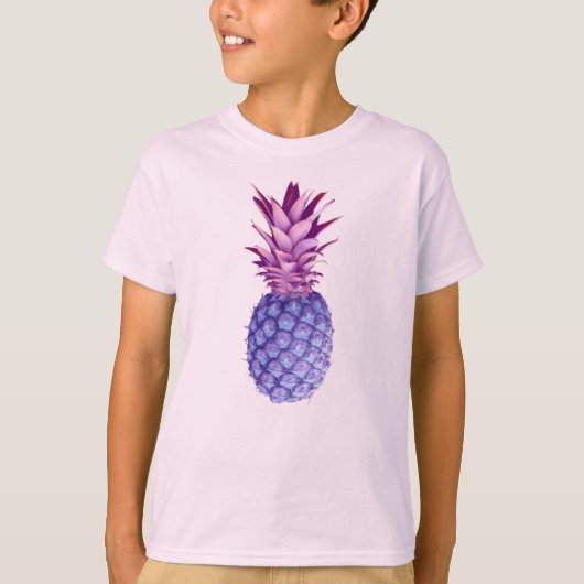 薄紫&ピンクパイナップル Tシャツ (正面)