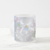 薄紫 フロストグラスマグカップ (正面左)