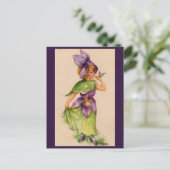 薄紫 ポストカード (スタンド正面)