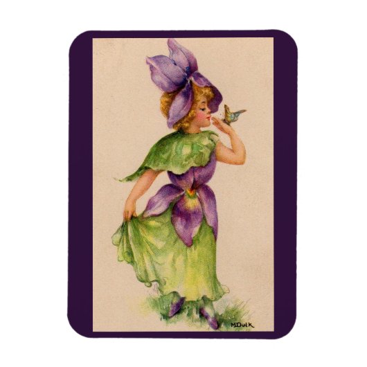 薄紫 マグネット (縦)