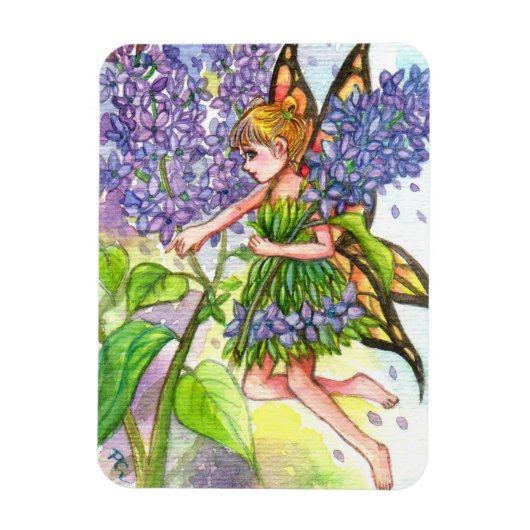 薄紫 マグネット (縦)