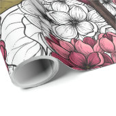 薄紫 ラッピングペーパー (ロールコーナー)