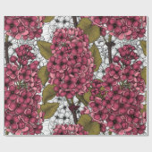 薄紫 ラッピングペーパー (フラット)