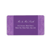 薄紫 ラベル (正面)