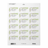 薄紫 ラベル (フルシート)