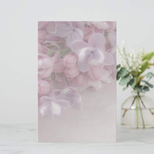 薄紫 便箋 (スタンド正面)