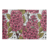 薄紫 枕カバー (裏面)