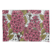 薄紫 枕カバー (正面)