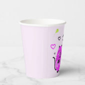 薄紫 紙コップ (右)