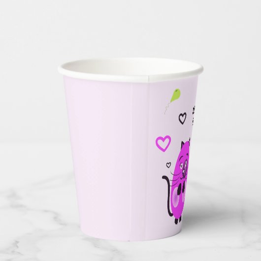 薄紫 紙コップ (右)