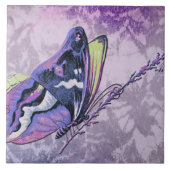 薄紫、紫色および春の緑のPAPILLON COLORÉ タイル (正面)