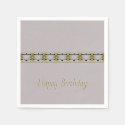 薄紫（緑と青） スタンダードカクテルナプキン (正面)