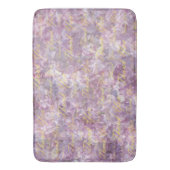 薄紫、金ゴールド、銀感謝してい、あなた、花、フローラ バスマット (正面縦)