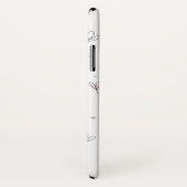 薄紫 Case-Mate iPhoneケース (裏面/右)