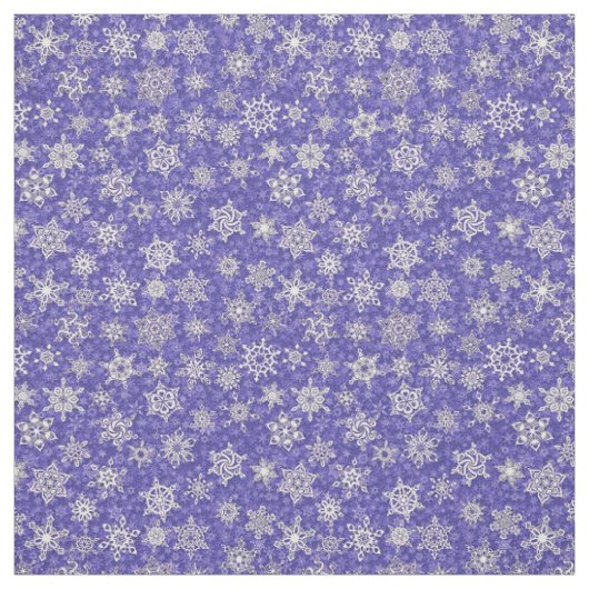 薄紫VIOLET雪の背景の雪 ファブリック (見本)
