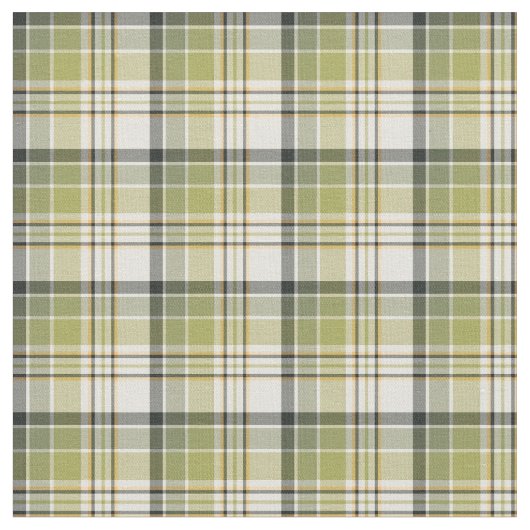 薄緑および濃紺の素朴な格子縞 ファブリック (クローズアップ)