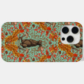 薄緑の秋のウサギ Case-Mate iPhoneケース (裏面 (横))