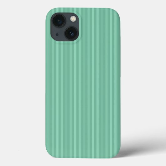薄緑の縦ストライプ模様 Case-Mate iPhoneケース (裏面)