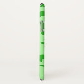 薄緑の電話箱の恐竜 Case-Mate iPhoneケース (裏面/右)