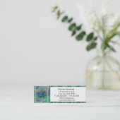 薄緑色の生命の樹 スキニー名刺 (スタンド正面)