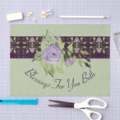 薄緑（紫） 薄葉紙 (クラフト)