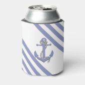 薄航海の色いかりロープ/青ストライプ色 缶クーラー (缶裏面)