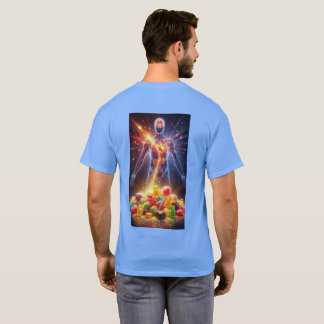 薄色のTシャツ（フルスリーブ）そして人物 Tシャツ