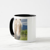 薄茶の馬 マグカップ (正面左)