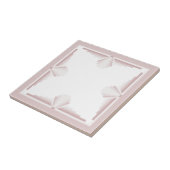 薄茶色のアールデコ要素 タイル (側面)