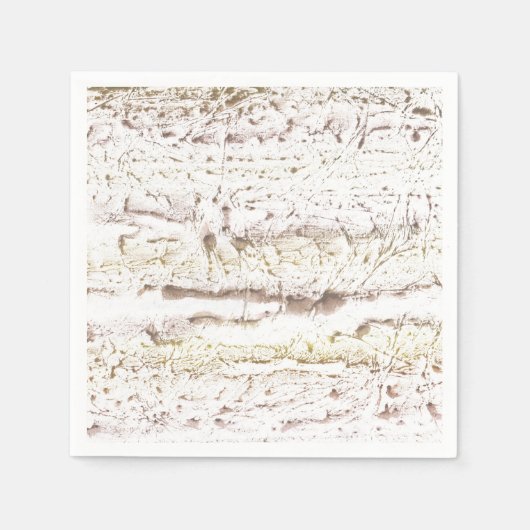 薄茶色の大理石 スタンダードカクテルナプキン (正面)