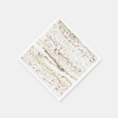 薄茶色の大理石 スタンダードカクテルナプキン (角)