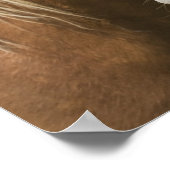 薄茶色の馬 ポスター (角)