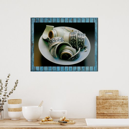 薄茶 ポスター (キッチン)