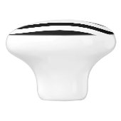 薄赤線USA国旗の消防署 セラミックノブ (側面)