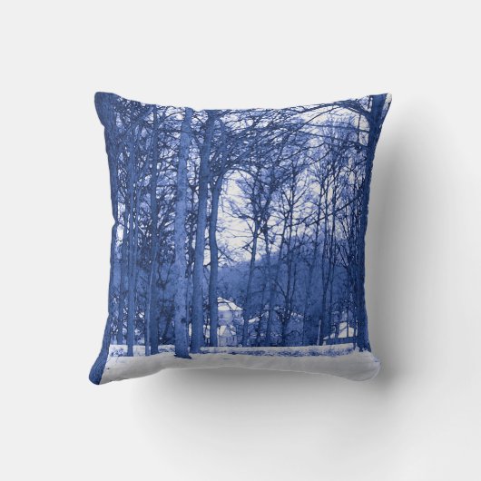 薄雪（青） クッション (裏面)