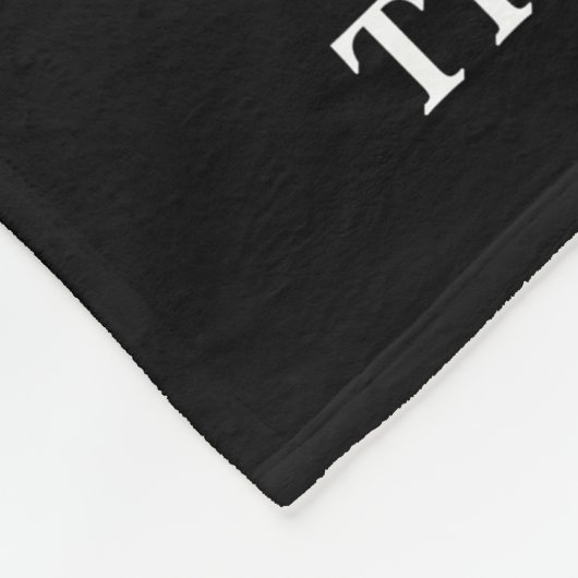 薄青い線の旗警察官の祈りの言葉 フリースブランケット (角)