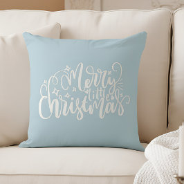 薄青メリー装飾用クッションの小さなクリスマス クッション