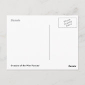 薄頭巾の侵入 ポストカード (裏面)