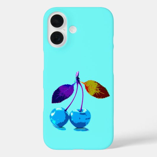 薄鮮やか色さくらんぼ Case-Mate iPhoneケース (裏面)