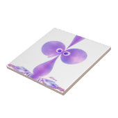 薄鳥の紫 タイル (側面)