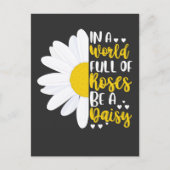 薔薇だらけの世界でデイジーであれ ポストカード (正面)