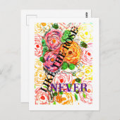 薔薇のように決して ポストカード (正面/裏面)