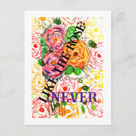 薔薇のように決して ポストカード