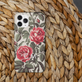 薔薇の夢のモノグラムiPhoneケース iPhone 15 Proケース