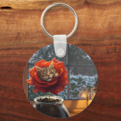 薔薇の猫の夢  キーホルダー (裏面)