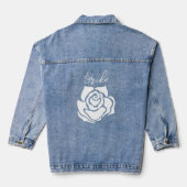 薔薇の花嫁 デニムジャケット (裏面)