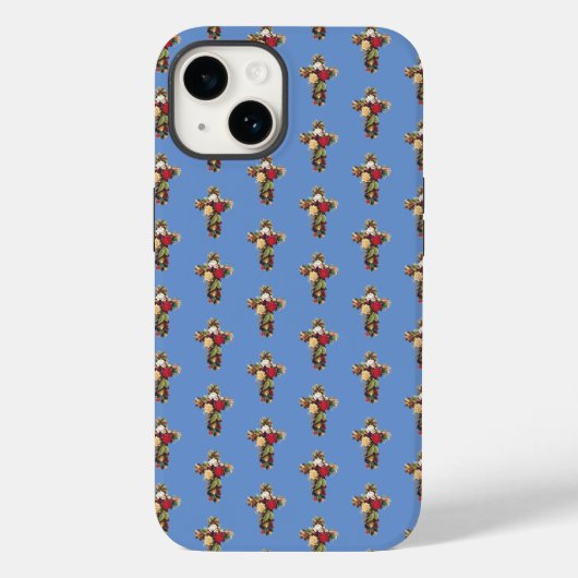 薔薇十字架 ロージクルシアン ローズクロス シンボル Case-Mate iPhoneケース (裏面)