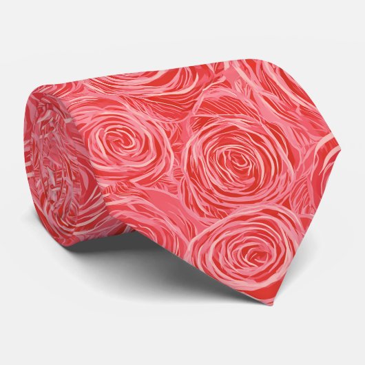 薔薇柄 兄弟の卒業 ネクタイ (ロール)