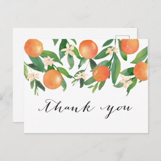 薩摩木炭ブライダルまたは赤ちゃんシャワーありがとう ポストカード (正面/裏面)